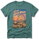 Gogh Ferris Wheel ~ Comfort Colors Premium Tee thumbnail 8