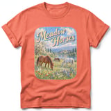 Meadow Horses ~ Comfort Colors Premium Tee thumbnail 4