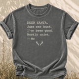 Deer Santa Just One Buck Tee thumbnail 5