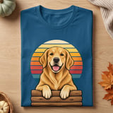 Life Is Golden Retriever Tee thumbnail 7