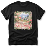 Rosé Garden ~ Comfort Colors Premium Tee thumbnail 1