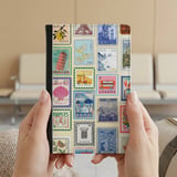 Vintage Travel Stamps Passport Cover thumbnail 3