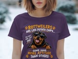 Rottweilers Are Like Potato Chips Tee thumbnail 8