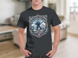 United States Coast Guard T-Shirt, Semper Paratus Shirt, USCG Emblem Tee, Patriotic Military Veteran Gift, Nautical Navy Style Graphic thumbnail 5
