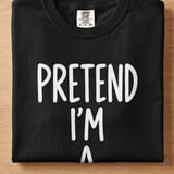 Pretend I'm A Bat Tee thumbnail 5