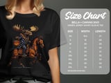 Swedish American Halloween Sweatshirt and T-shirts, Moose Riding Horse, Halloween Costume, Autumn Fall, Spooky Season, Graphic Tee, Gift thumbnail 5