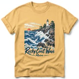 Rocky Coast Wave ~ Comfort Colors Premium Tee thumbnail 7