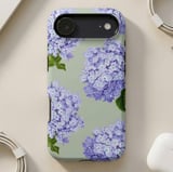 Blue Hydrangea MagSafe® Phone Case thumbnail 4