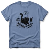 Bookish Black Cat Tee thumbnail 25