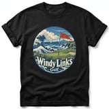 Windy Links ~ Comfort Colors Premium Tee thumbnail 1