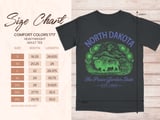North Dakota Peace Garden State T-Shirt thumbnail 7