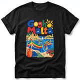 Gogh Malta ~ Comfort Colors Premium Tee thumbnail 1