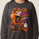 Halloween Sally the Squirrel Sweatshirt thumbnail 12