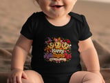 Happy Hallothanksmas Kids Sweatshirt Toddler Long Sleeve Baby  thumbnail 14