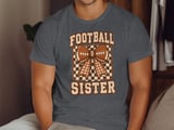 Football Sister Tee or Sweatshirt thumbnail 6