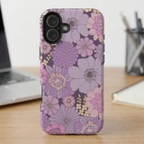 Vintage Lilac Floral MagSafe® Phone Case thumbnail 6