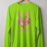 Pickleball Sport-Tek Long Sleeve Tee, Just A Girl Who Loves Pickleball, Sun Shield Shirt thumbnail 10