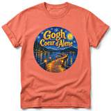 Gogh Coeur d'Alene ~ Comfort Colors Premium Tee thumbnail 4