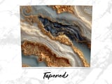 20 oz Gold Agate Tumbler Wrap, Sublimation Design, Straight Tapered, Marble Texture png, Digital Download, Tumbler Design thumbnail 4