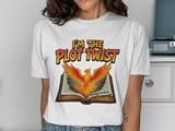 Cancer fighting t-shirt, Phoenix Plot Twist, Diagnosis T-Shirt, Cancer Awareness Shirt, Hope Tee, Book Phoenix T-shirt, Cancer Survivor Gift thumbnail 7