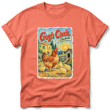 Gogh Cluck ~ Comfort Colors Premium Tee thumbnail 4
