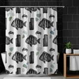 Digital Pattern, Fish Pattern, Crab Pattern, Wood Pattern, Sea Glass Pattern, Digital Bundle, Seamless Pattern, Sublimation Design thumbnail 12