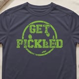 Pickleball Sport-Tek Performance Tee, Get Pickled Distressed Graphic, Athletic Open-Play Court Apparel thumbnail 9