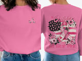 In October We Wear Pink Ribbon Sweatshirt thumbnail 2