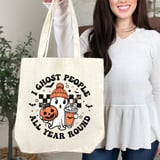 I Ghost People All Year Round Tote Bag thumbnail 9