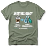 Anesthesiology First Coffee Tee thumbnail 8