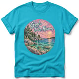 Gogh Lake Huron ~ Comfort Colors Premium Tee thumbnail 5