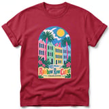 Rainbow Row Cutout ~ Comfort Colors Premium Tee thumbnail 2
