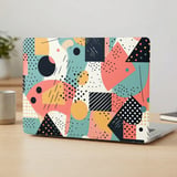 Retro Memphis Pattern MacBook Case thumbnail 4