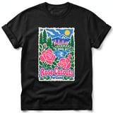 Rose Cutouts ~ Comfort Colors Premium Tee thumbnail 1