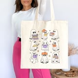 Bookish Ghosts Tote Bag thumbnail 2