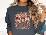 Just Here To Cheer Football Tee or Sweatshirt thumbnail 18