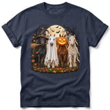 Halloween Horses Costume Party Tee thumbnail 5