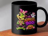 Namaste Boo Yoga Frog Mug thumbnail 8
