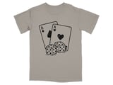 Aces & Dice Luck Graphic T-Shirt thumbnail 7