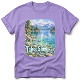 Tahoe Shimmer ~ Comfort Colors Premium Tee thumbnail 6