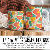 Digital Bundle Pattern, Abstract Shapes Digital Paper, Colorful Seamless Pattern, Digital Fabric Design, Fun Geometric Art, Retro Print thumbnail 4