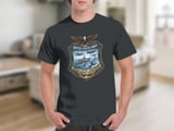 United States Navy T-Shirt | Patriotic Military Crest Tee for Veterans & Active Duty | American Naval Forces Gift thumbnail 8