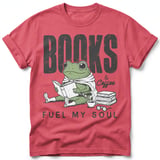 Books & Coffee Frog Tee thumbnail 22