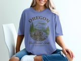 Oregon: The Beaver State Vintage T-Shirt thumbnail 3