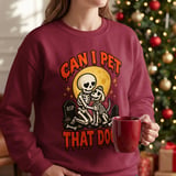 Can I Pet That Dog Skeleton Tee thumbnail 12