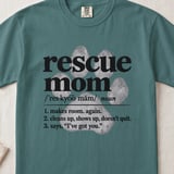 Rescue Mom Definition — Apparel & Gifts thumbnail 2