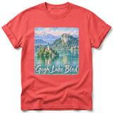 Gogh Lake Bled ~ Comfort Colors Premium Tee thumbnail 3