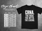 CRNA The Man The Myth The Legend Tee thumbnail 10