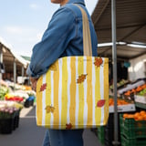 Fall Leaves Autumn Phone Case | Distressed Stripe Tote Bag | Cozy Seasonal Fall Colors | Thanksgiving Gift For Her thumbnail 4