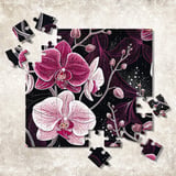 Orchid Tumbler Design, Floral Digital Paper, Watercolor Flower Background, Printable Tumbler Png, Junk Journal Paper, Digital Scrapbooking thumbnail 12